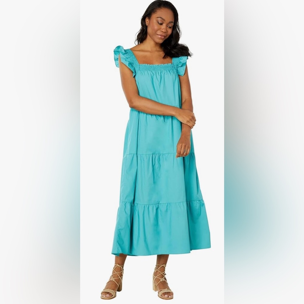Moon River Tiered Maxi Dress